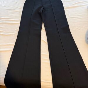 NWT SPANX Black Wide Leg Women's Pants- Hi Rise Flare